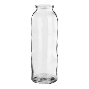 Vase Glas, H:15cm, klar