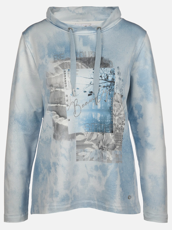 Bild 1 von Damen Sweatshirt im Alloverprint
                 
                                                        Blau