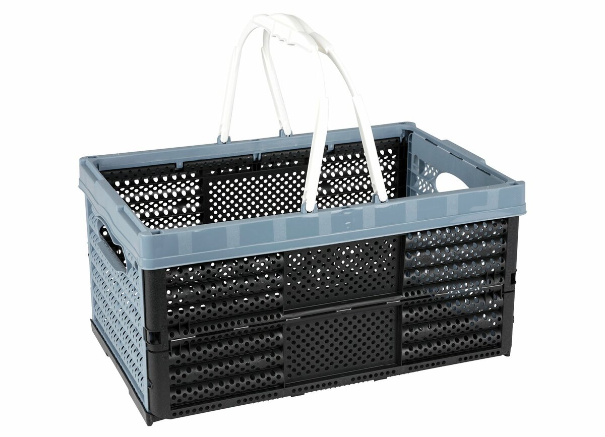Bild 1 von Klappbarer Einkaufskorb  mit Tragebügel