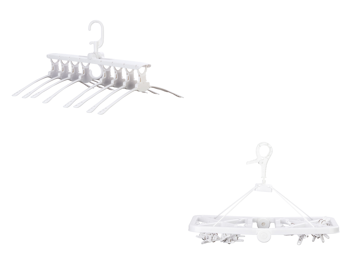 Bild 1 von LIVARNO home Kleiderbügel / Mini-Wäschespinne, zusammenklappbar