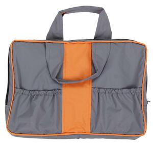 Heim Autoschondecke,grau/orange mit Tasche