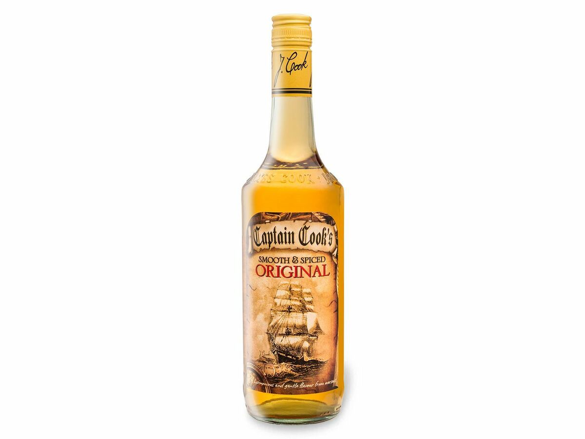 Bild 1 von JAMES COOK Captain Cook´s Smooth & Spiced Rumspirituose 35% Vol