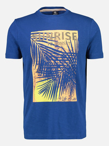 Herren T-Shirt mit Sommerprint
                 
                                                        Blau