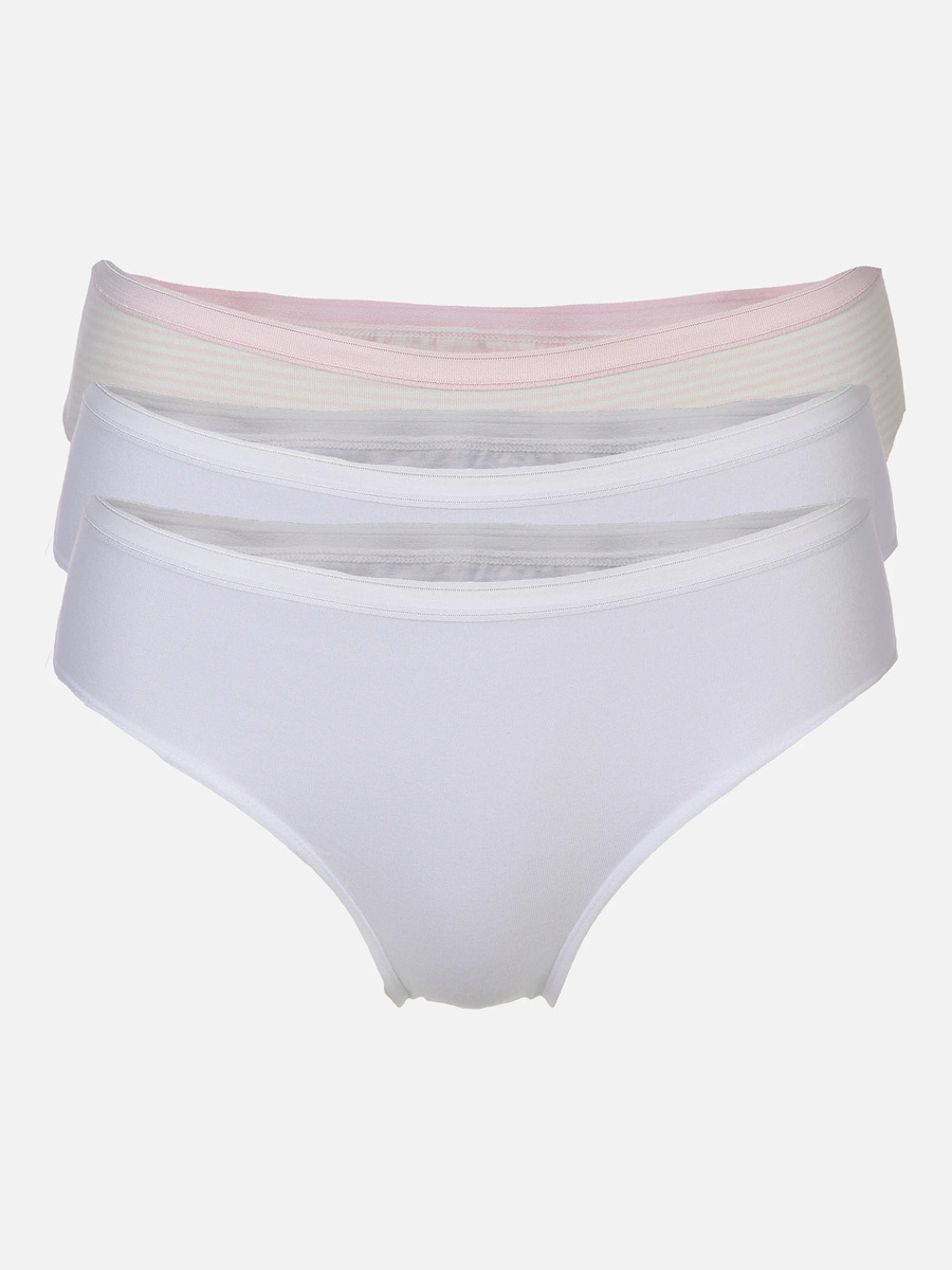 Bild 1 von Damen Slip im 3er Pack
                 
                                                        Weiß