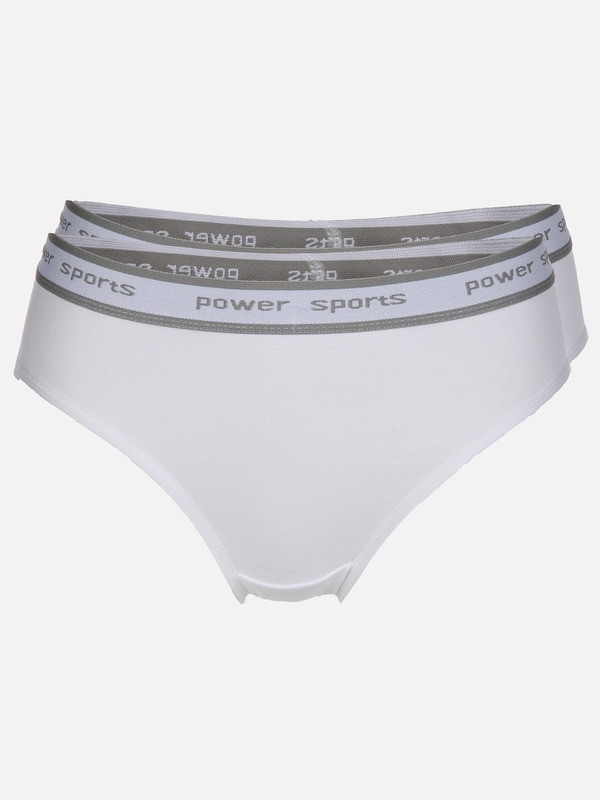 Bild 1 von Damen Slip 2er Pack Powersport
                 
                                                        Weiß