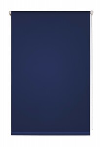 Lichtblick Thermo-Rollo Klemmfix, ohne Bohren, Verdunkelung - Blau, 80 cm x 220 cm (B x L)