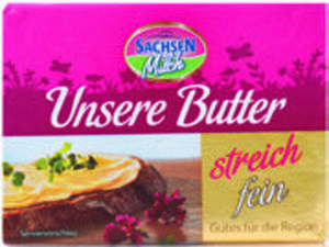 Sachsenmilch Unsere Butter streich fein 250 g