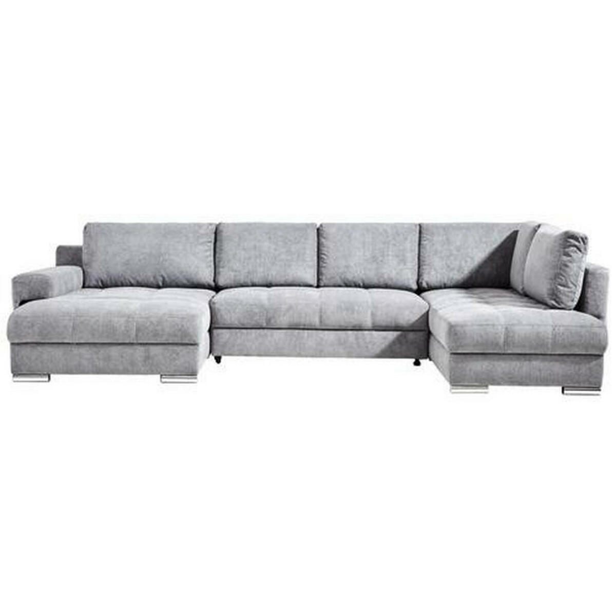 Bild 1 von Hom`in WOHNLANDSCHAFT Grau Mikrofaser