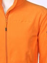 Bild 3 von Herren Fleecejacke mit Stehkragen
                 
                                                        Orange