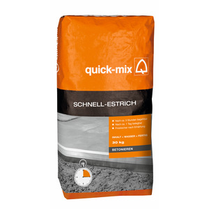 QuickMix - 
            Quick-mix Schnellestrich 30kg