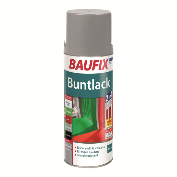 Bild 1 von BAUFIX Buntlack Spray silbergrau