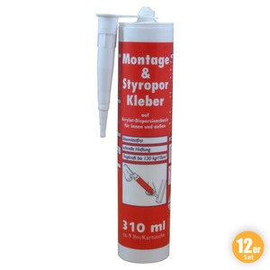 Montage & Styropor Kleber, 310 ml