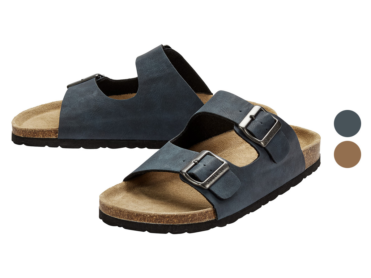 Bild 1 von LIVERGY® Herren Pantolette Tieffußbett mit verstellbaren Schnallen