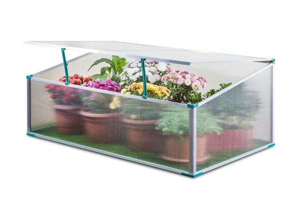 Bild 2 von GARTEN Frühbeet aus Aluminium 100 x 60 x 30/40 cm