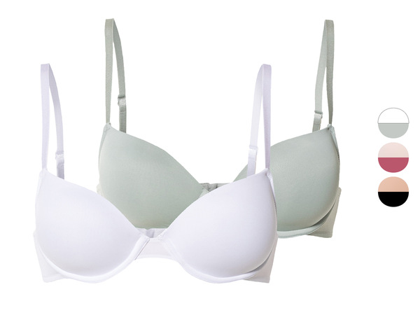 Bild 1 von esmara® Damen Bügel-BHs, 2 Stück, gepaddete Cups