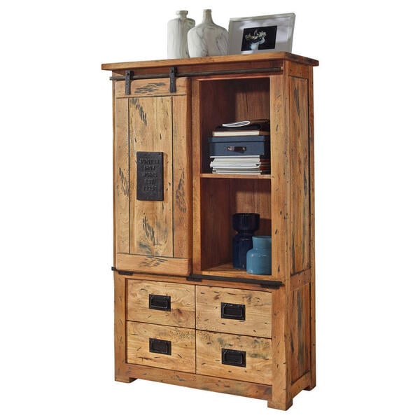 Bild 1 von Landscape HIGHBOARD Mangoholz massiv Gebrauchsspuren Mehrfarbig