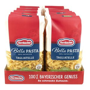 Bernbacher Pasta Tagliatelle 500 g, 10er Pack