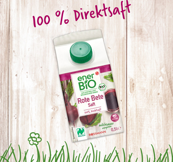 Bild 2 von enerBiO Rote Bete Saft 1.42 EUR/1 l