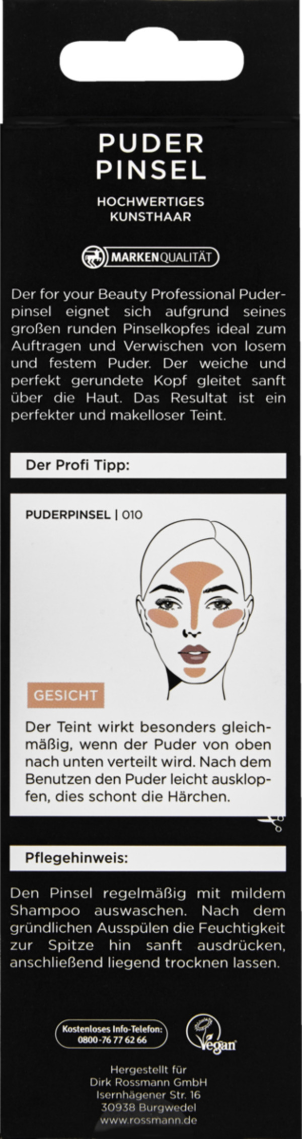 Bild 3 von for your Beauty Professional Puderpinsel