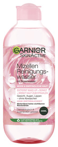 Garnier SkinActive Mizellen Reinigungswasser All-in-1 mit Rosenwasser