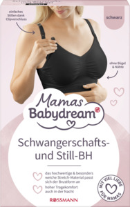Mamas Babydream Schwangerschafts- & Still-BH schwarz Gr. XL