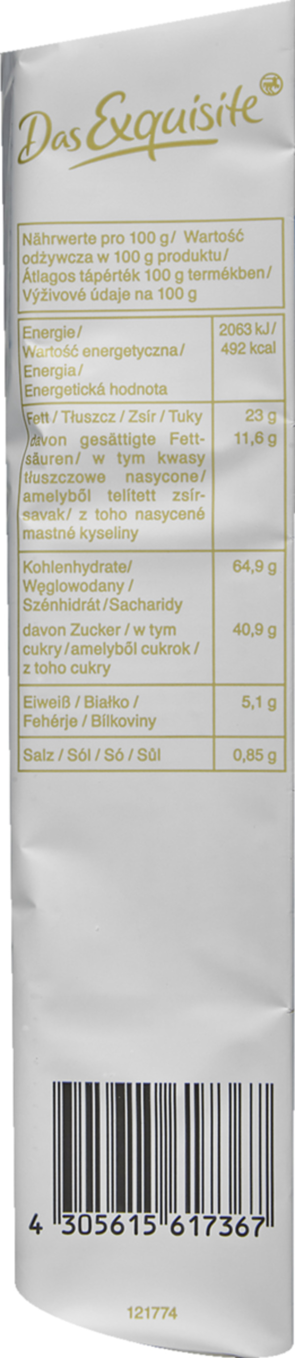 Bild 3 von Das Exquisite Schwedische Hafertaler 0.66 EUR/100 g