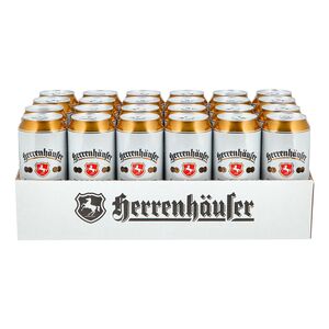 Herrenhaeuser Premium Pilsener 4,9 % vol 0,5 Liter Dose, 24er Pack