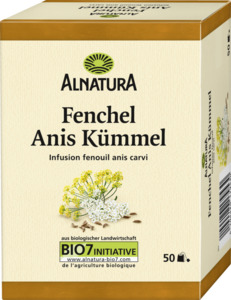 Alnatura Bio Fenchel Anis Kümmel Tee 2.66 EUR/100 g