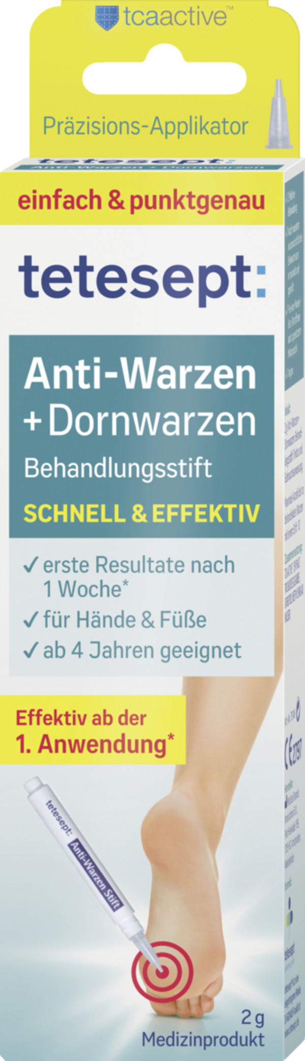 Bild 1 von tetesept med foot care Anti-Warzen Stift