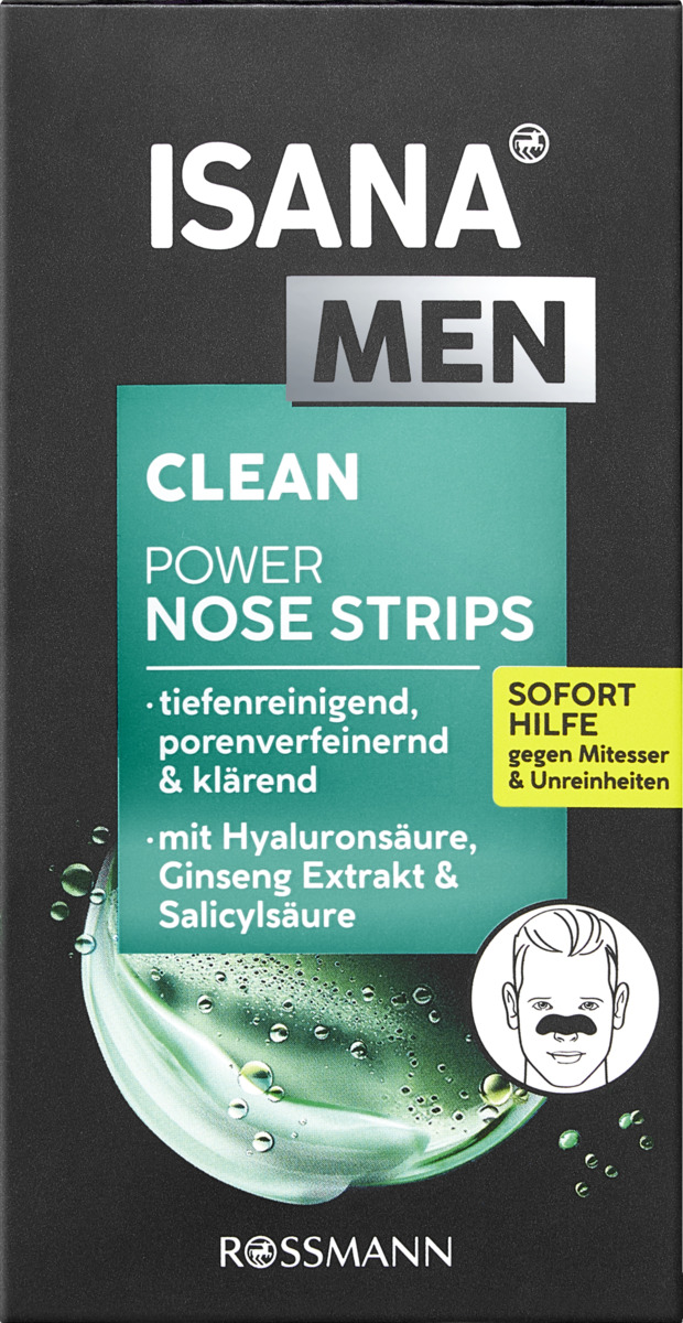 Bild 1 von ISANA MEN Clean Power Nose Strips
