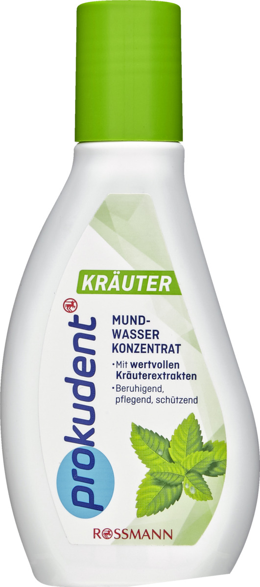 Bild 1 von Prokudent Mundwasser Konzentrat Kräuter 0.79 EUR/100 ml