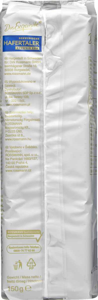 Bild 4 von Das Exquisite Schwedische Hafertaler 0.66 EUR/100 g