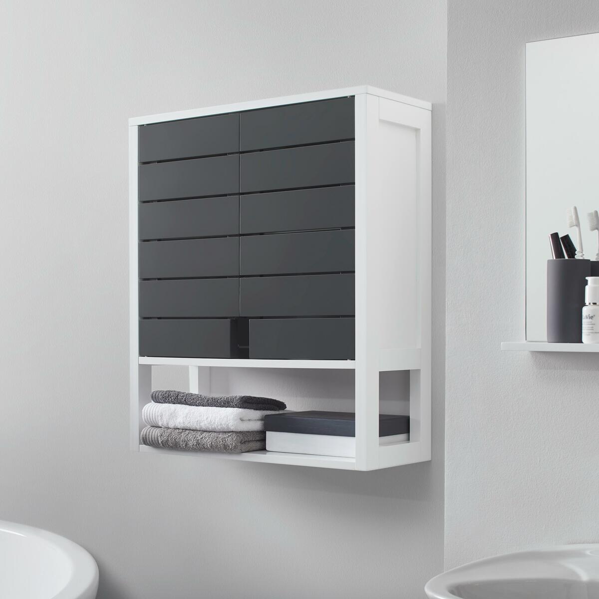 Bild 1 von HÄNGESCHRANK in grau 'Tia'