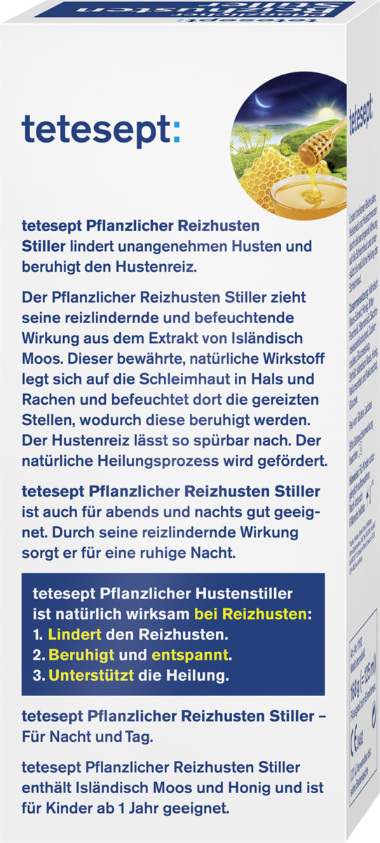 Bild 4 von tetesept Pflanzlicher Hustenstiller 3.59 EUR/100 ml