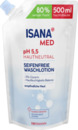 Bild 1 von ISANA MED Waschlotion Nachfüllbeutel 1.98 EUR/1 l