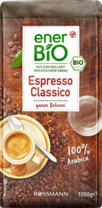 enerBiO Espresso Classico ganze Bohnen