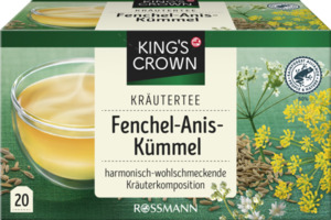 King´s Crown Kräutertee Fenchel-Anis-Kümmel 2.48 EUR/100 g