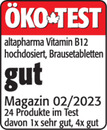 Bild 3 von altapharma Brausetablette Vitamin B12 hochdosiert 2.31 EUR/100 g
