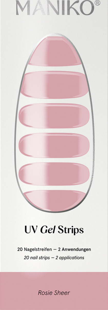 Bild 1 von MANIKO UV Gel Strip Rosie Sheer