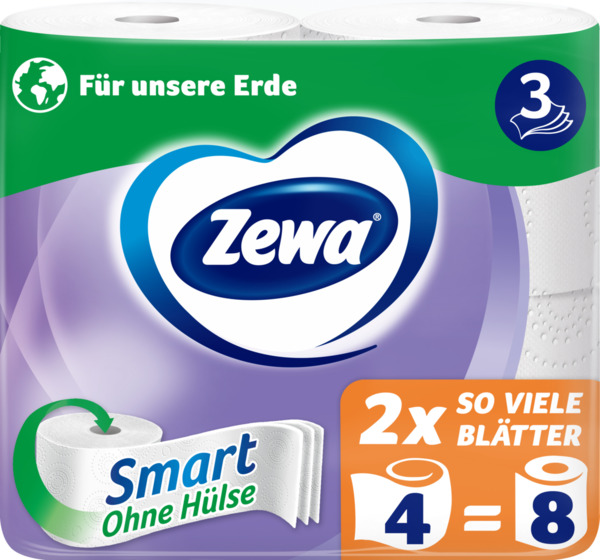 Bild 1 von Zewa Toilettenpapier Smart 3-lagig
