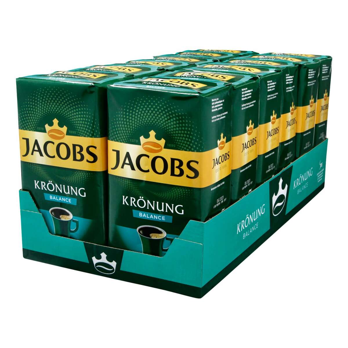 Bild 1 von Jacobs Kaffee Krönung Balance 500 g, 12er Pack