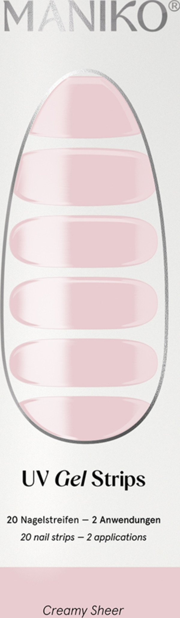 Bild 1 von MANIKO UV Gel Strip Creamy Sheer