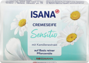 ISANA Cremeseife sensitiv Seifenstück 0.23 EUR/100 g