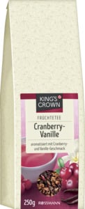 King´s Crown Früchtetee Cranberry-Vanille 0.80 EUR/100 g