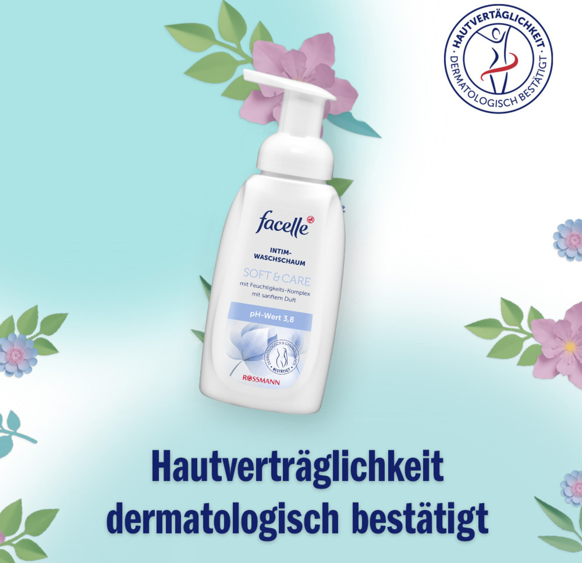 Bild 4 von facelle soft & care Intim-Waschschaum
