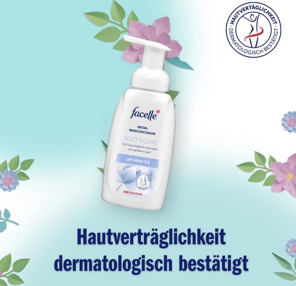 Bild 4 von facelle soft & care Intim-Waschschaum