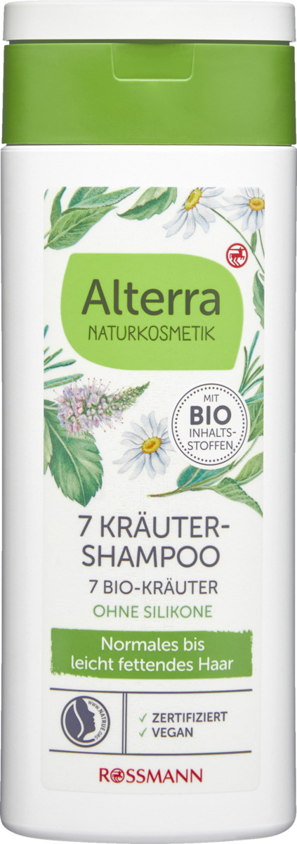 Bild 1 von Alterra 7 Kräuter Shampoo 1.00 EUR/100 ml