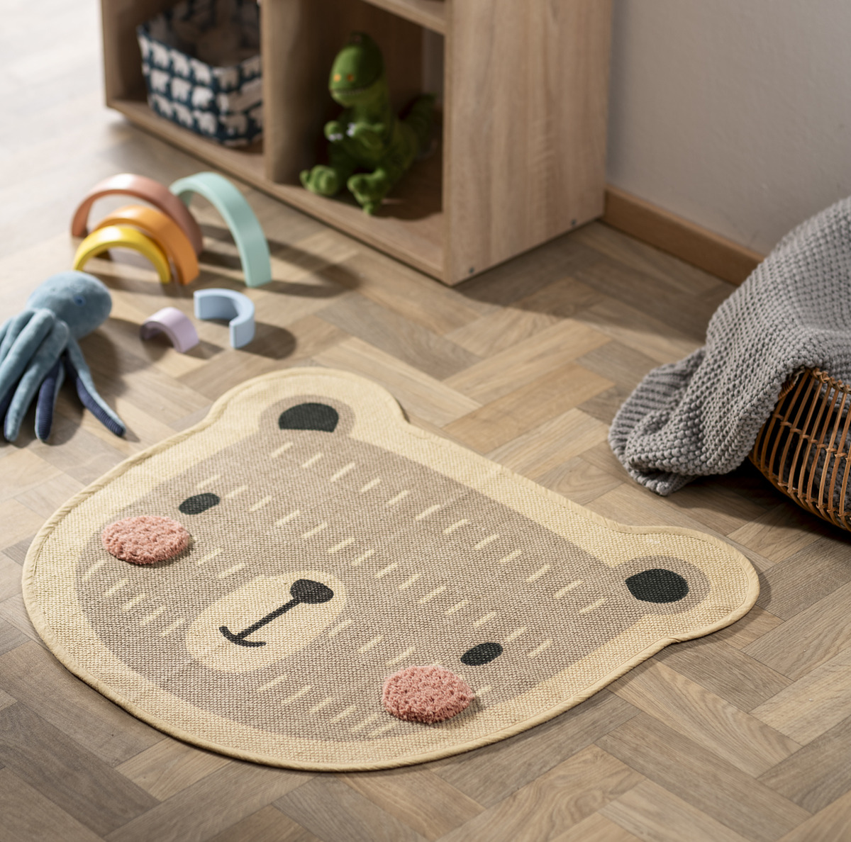 Bild 3 von IDEENWELT Kinderteppich Bär
