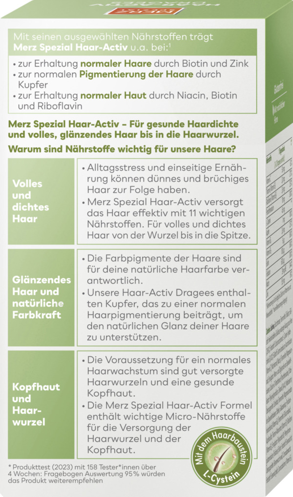 Bild 4 von Merz Spezial Haar-Activ Dragees, 250 g