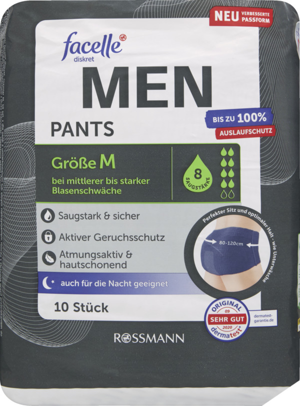 Bild 1 von facelle diskret Hygiene Pants MEN Größe M